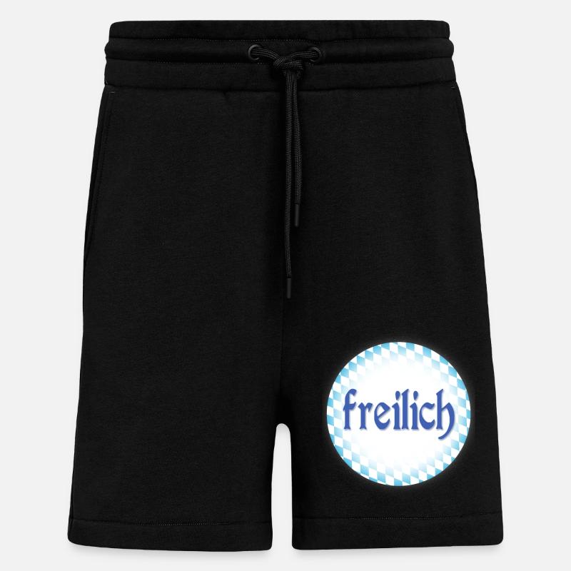 freilich - Shorts - made by SPREAD - SOLID BLACK