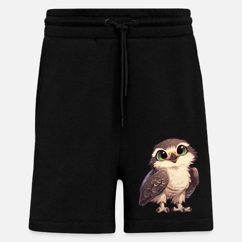 Falken Falke - Shorts - made by SPREAD - SOLID BLACK