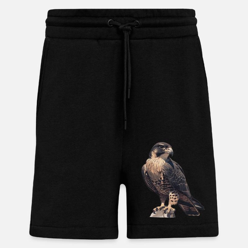 Falken Falke - Shorts - made by SPREAD - SOLID BLACK