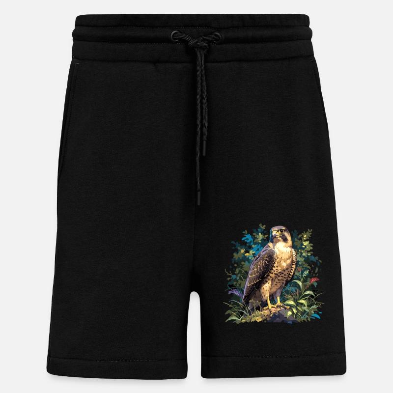 Falken Falke - Shorts - made by SPREAD - SOLID BLACK