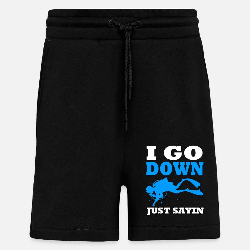 Tauchen - Shorts - made by SPREAD - SOLID BLACK
