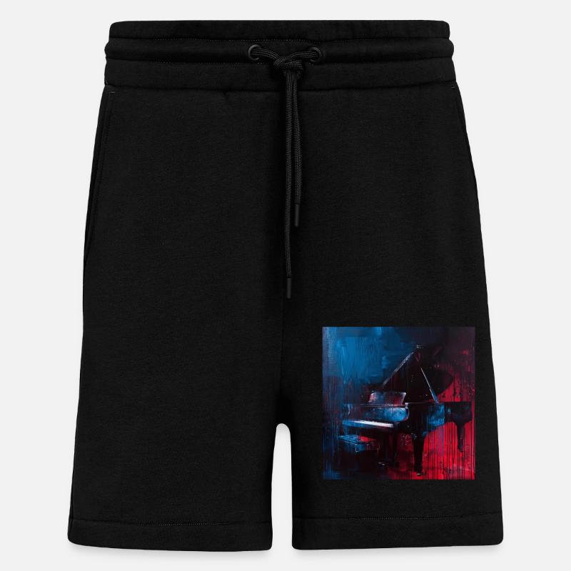 Klavier - Shorts - made by SPREAD - SOLID BLACK