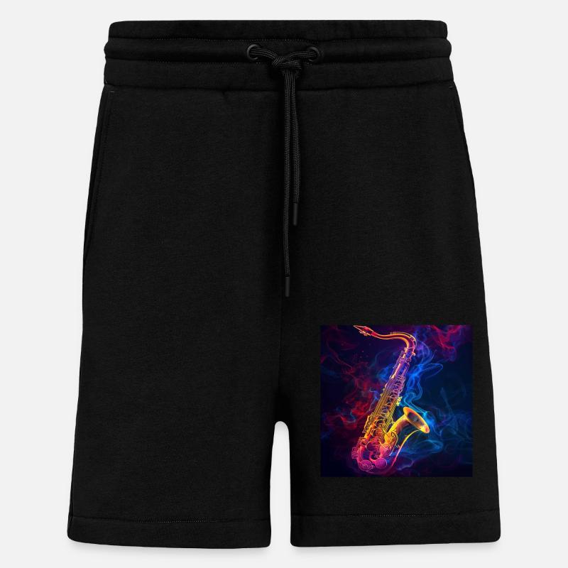 Saxophon - Shorts - made by SPREAD - SOLID BLACK