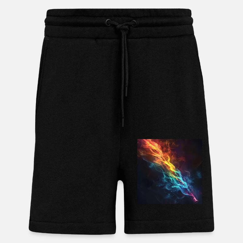 Querflöte - Shorts - made by SPREAD - SOLID BLACK