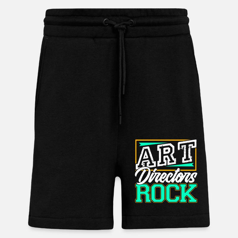 Art Directors Rock - Shorts - made by SPREAD - SOLID BLACK