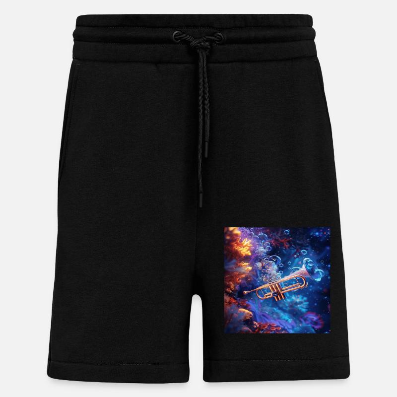 Trompete - Shorts - made by SPREAD - SOLID BLACK