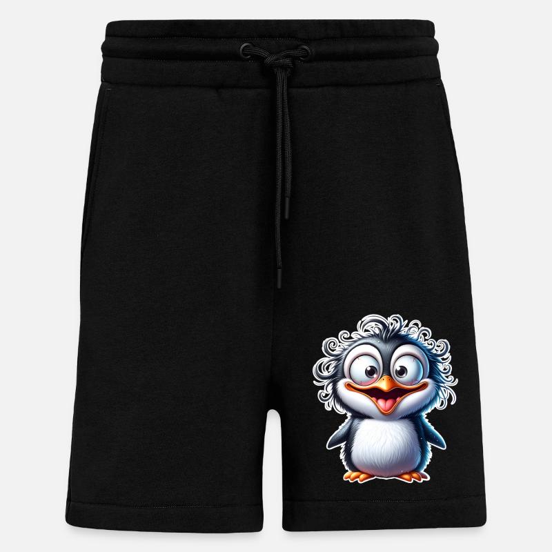 Pinguin - Shorts - made by SPREAD - SOLID BLACK
