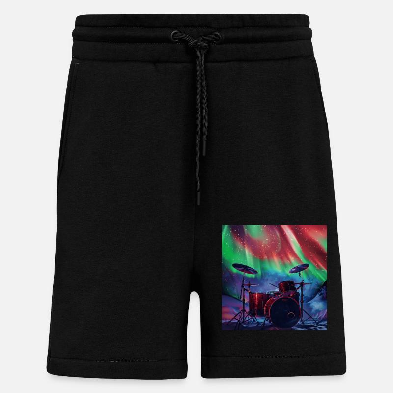 Schlagzeug - Shorts - made by SPREAD - SOLID BLACK