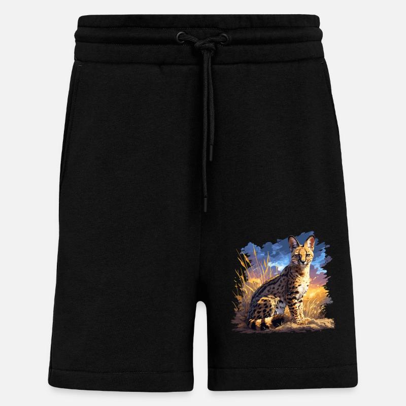 Servale Serval - Shorts - made by SPREAD - SOLID BLACK