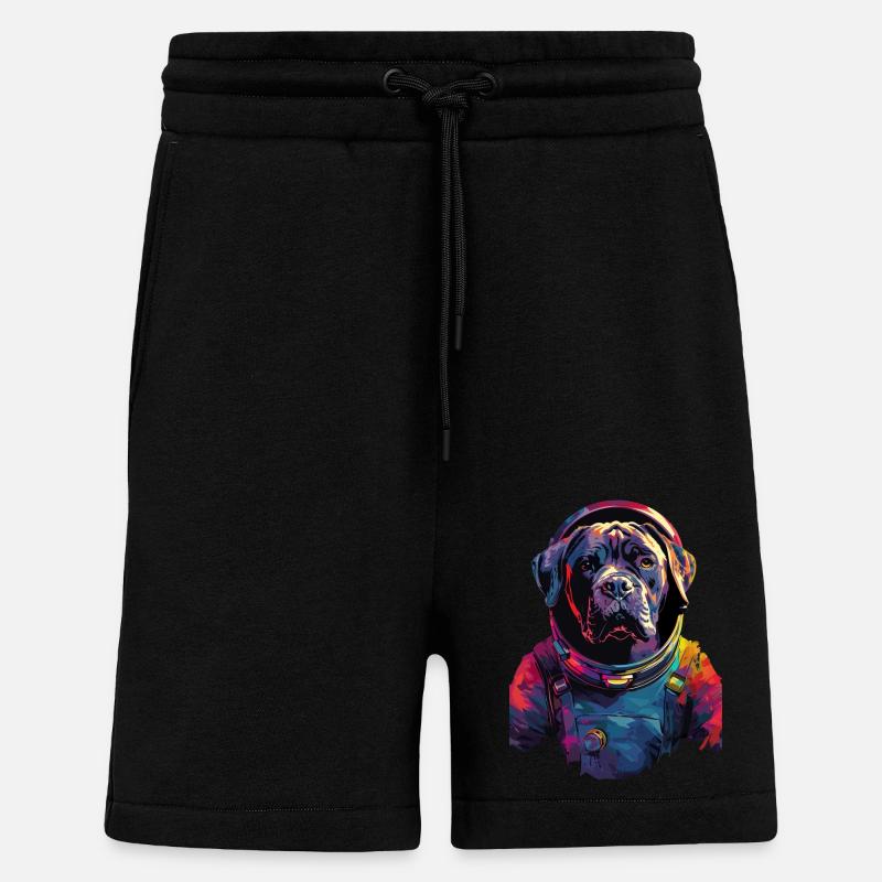 Cane Corso - Shorts - made by SPREAD - SOLID BLACK
