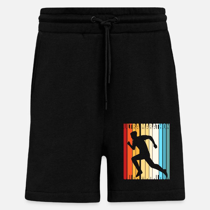 Trailrunning - Shorts - made by SPREAD - SOLID BLACK
