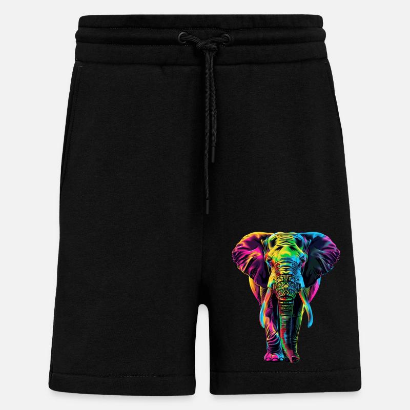 Elefant - Shorts - made by SPREAD - SOLID BLACK