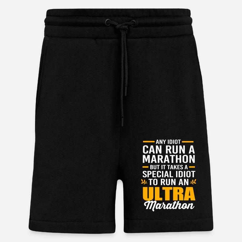 Marathon Marathon Runner - Shorts - made by SPREAD - SOLID BLACK