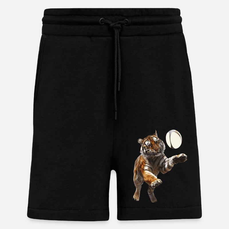 Tiger - Shorts - made by SPREAD - SOLID BLACK