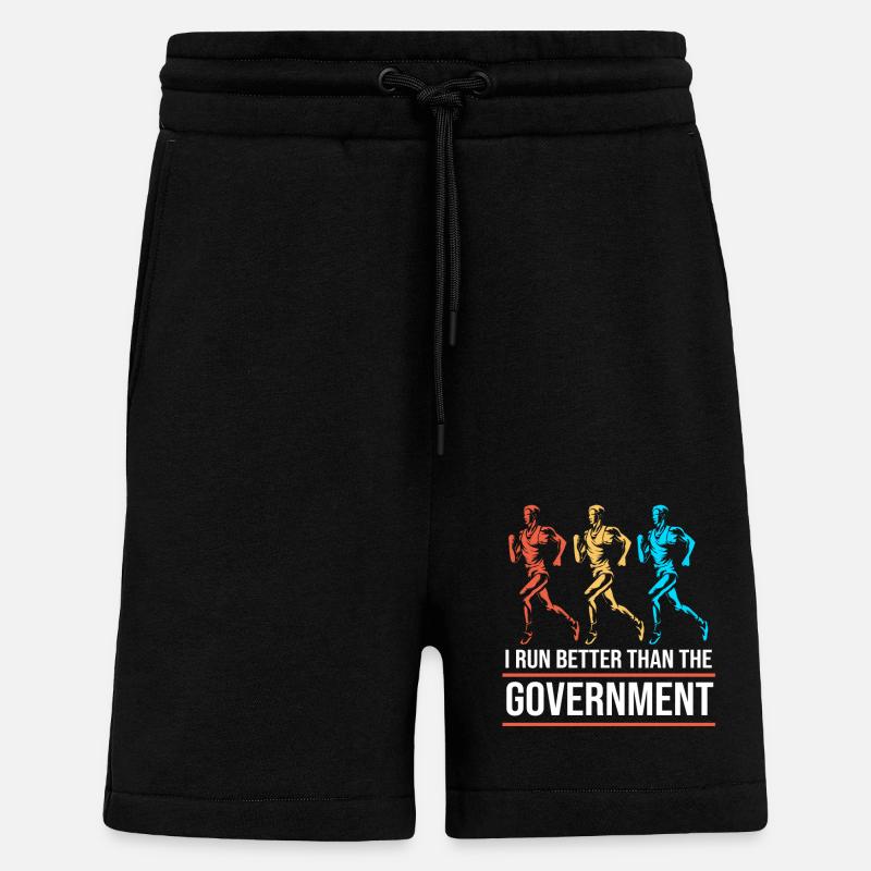 Marathon Marathonläufer - Shorts - made by SPREAD - SOLID BLACK