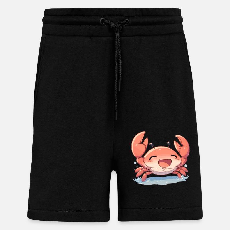 Krabbe Krabben - Shorts - made by SPREAD - SOLID BLACK