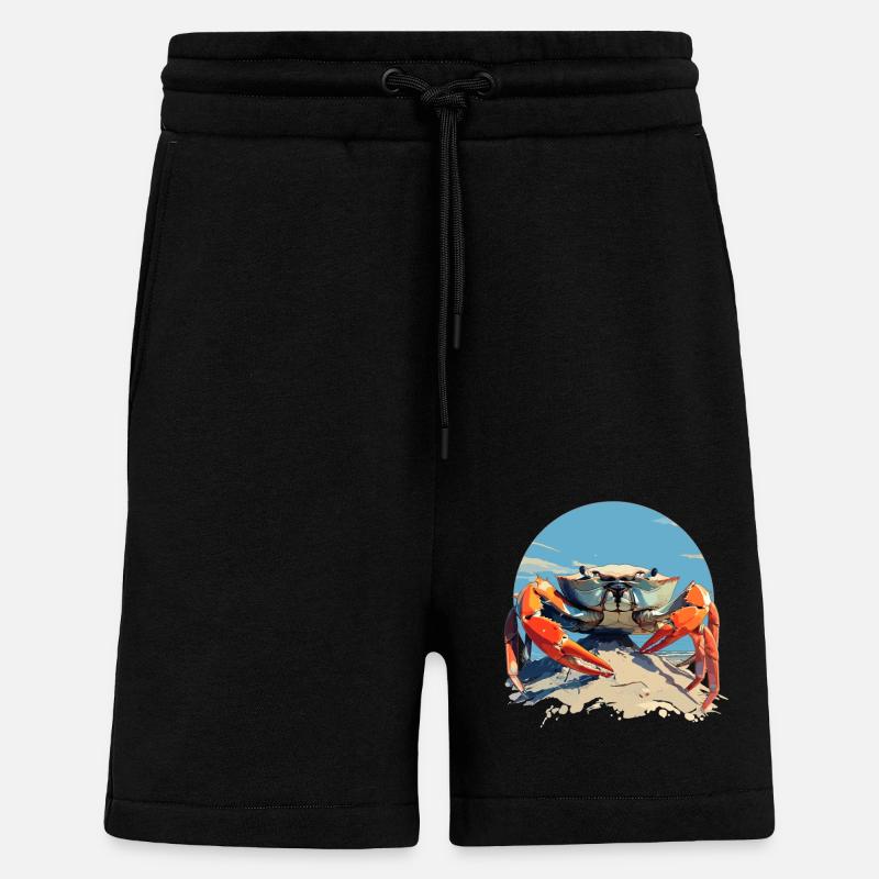 Crab Crab - Shorts - made by SPREAD - SOLID BLACK