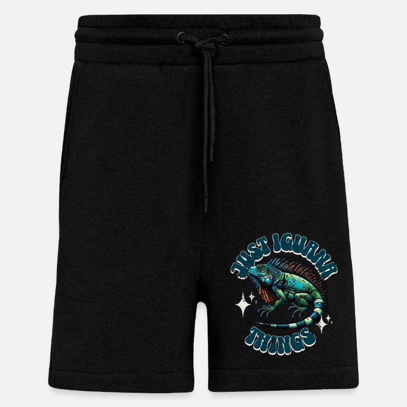 Leguan - Shorts - made by SPREAD - SOLID BLACK