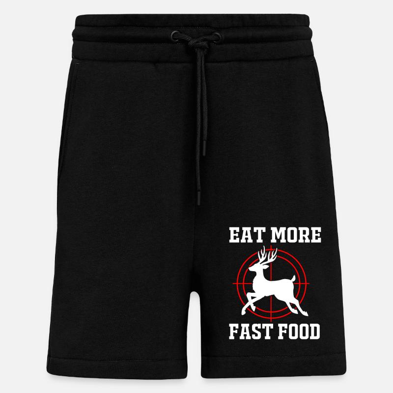 Jäger Jagen - Shorts - made by SPREAD - SOLID BLACK