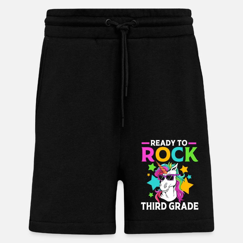3. Klasse - Shorts - made by SPREAD - SOLID BLACK