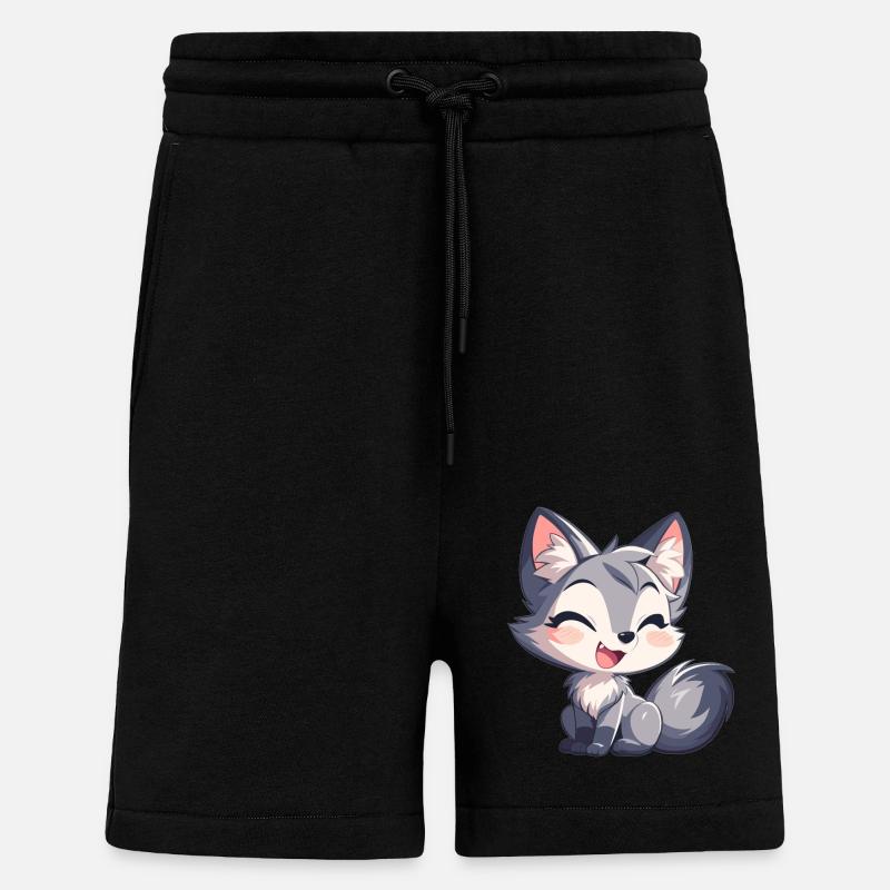 Graufüchse Graufuchs - Shorts - made by SPREAD - SOLID BLACK