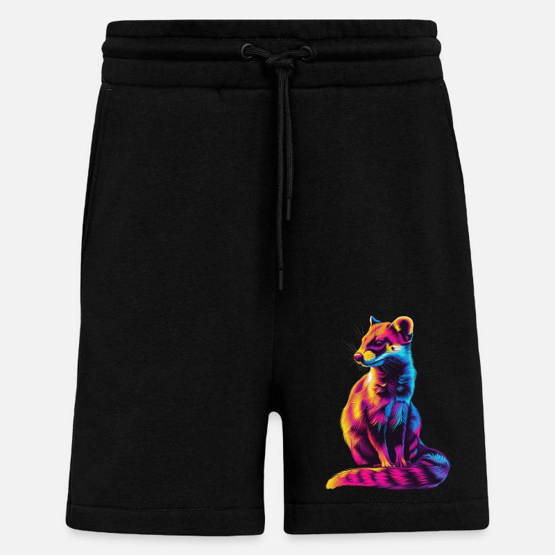 Hermelin - Shorts - made by SPREAD - SOLID BLACK