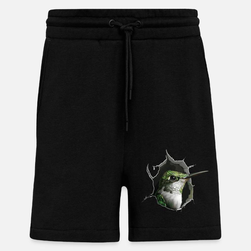 Kolibri - Shorts - made by SPREAD - SOLID BLACK