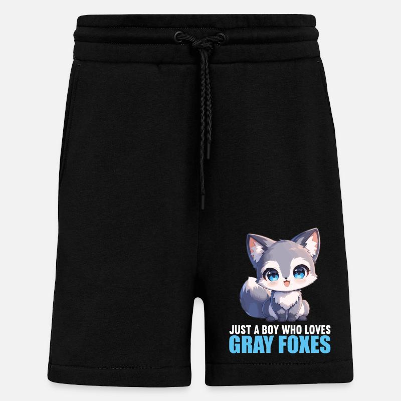 Graufüchse Graufuchs - Shorts - made by SPREAD - SOLID BLACK