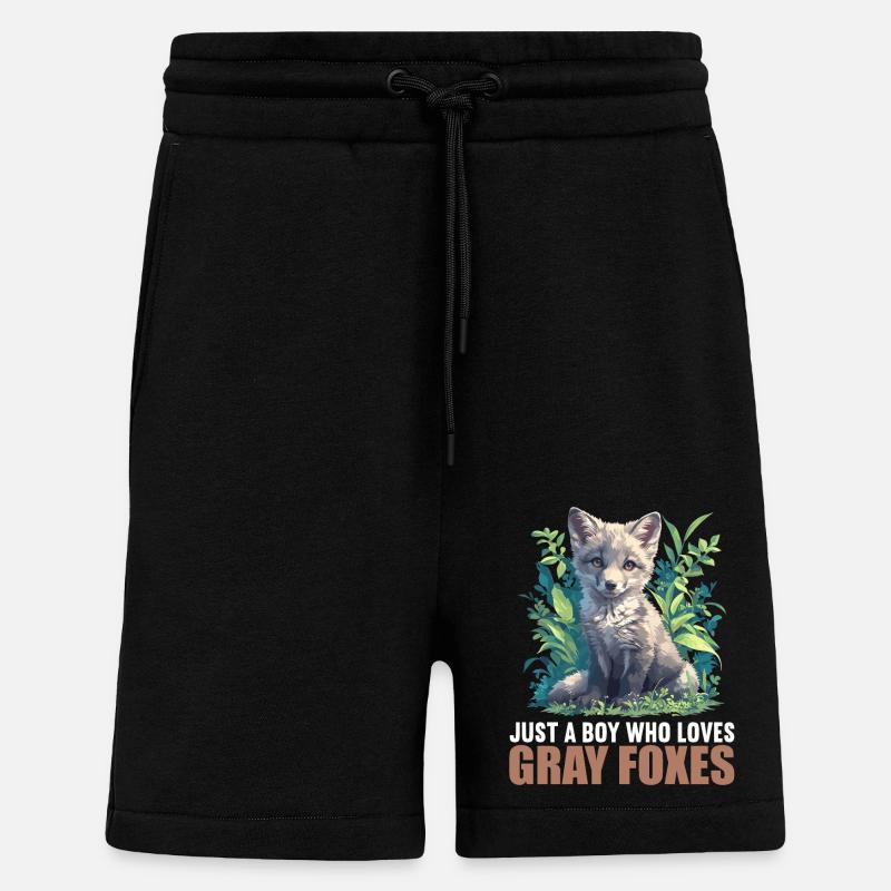 Graufüchse Graufuchs - Shorts - made by SPREAD - SOLID BLACK