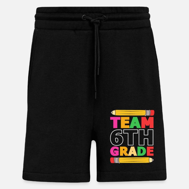 6. Klasse - Shorts - made by SPREAD - SOLID BLACK