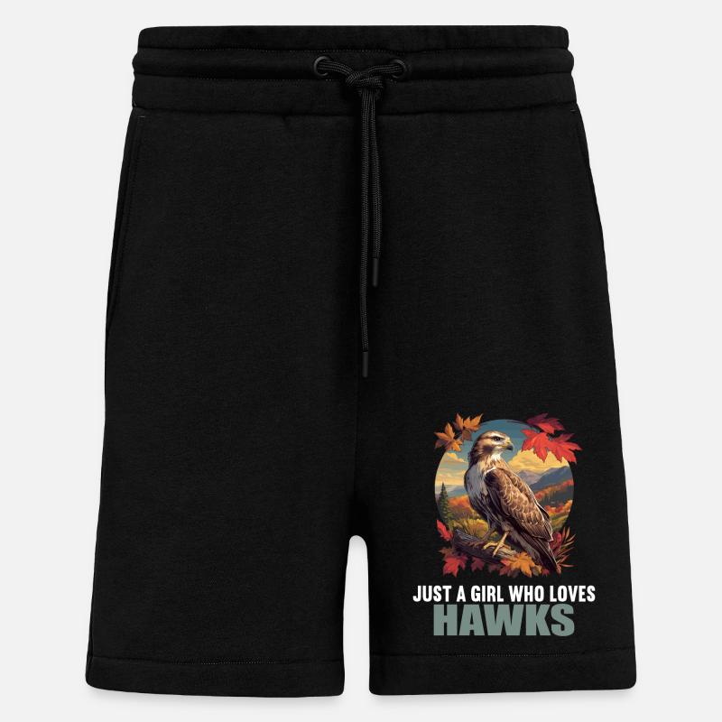 Falken Falke - Shorts - made by SPREAD - SOLID BLACK