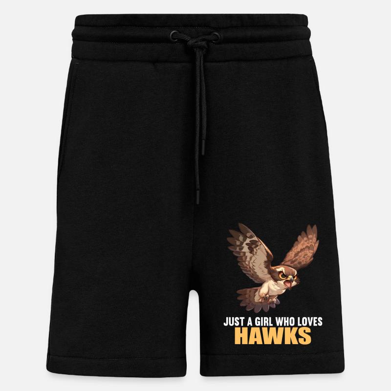 Falken Falke - Shorts - made by SPREAD - SOLID BLACK