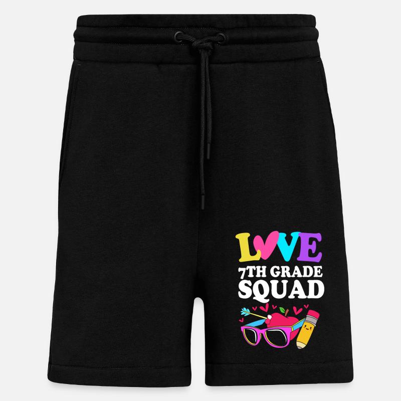 7. Klasse - Shorts - made by SPREAD - SOLID BLACK