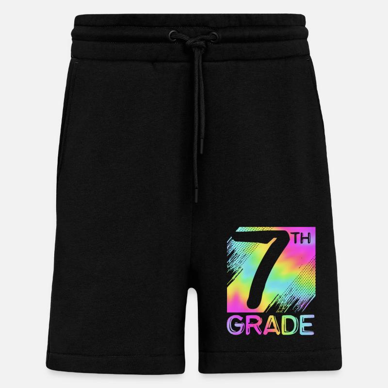5e - Short bio décontracté fabriqué en UE - SOLID BLACK
