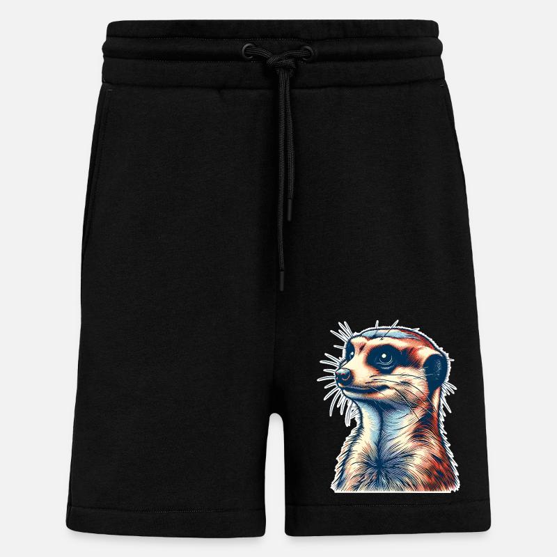 Erdmännchen - Shorts - made by SPREAD - SOLID BLACK