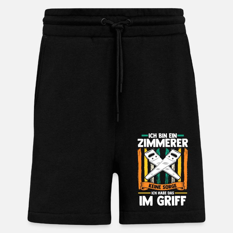 Carpenter Carpenter - Shorts - made by SPREAD - SOLID BLACK