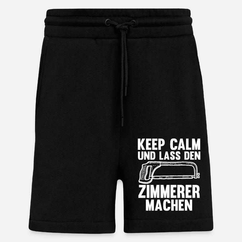 Charpentier Charpentier - Short bio décontracté fabriqué en UE - SOLID BLACK