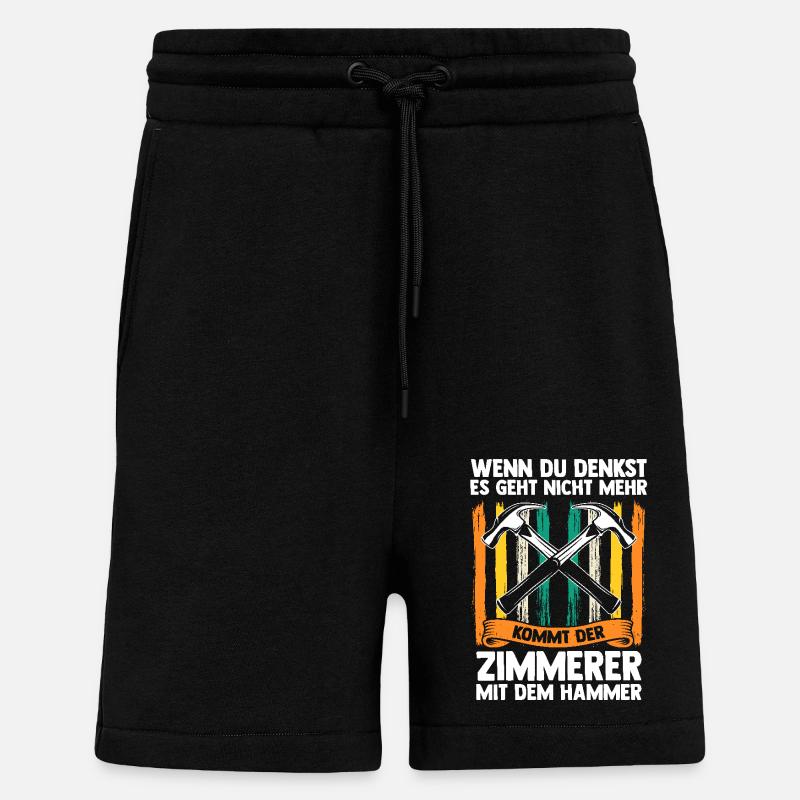 Zimmermann Zimmerer - Shorts - made by SPREAD - SOLID BLACK