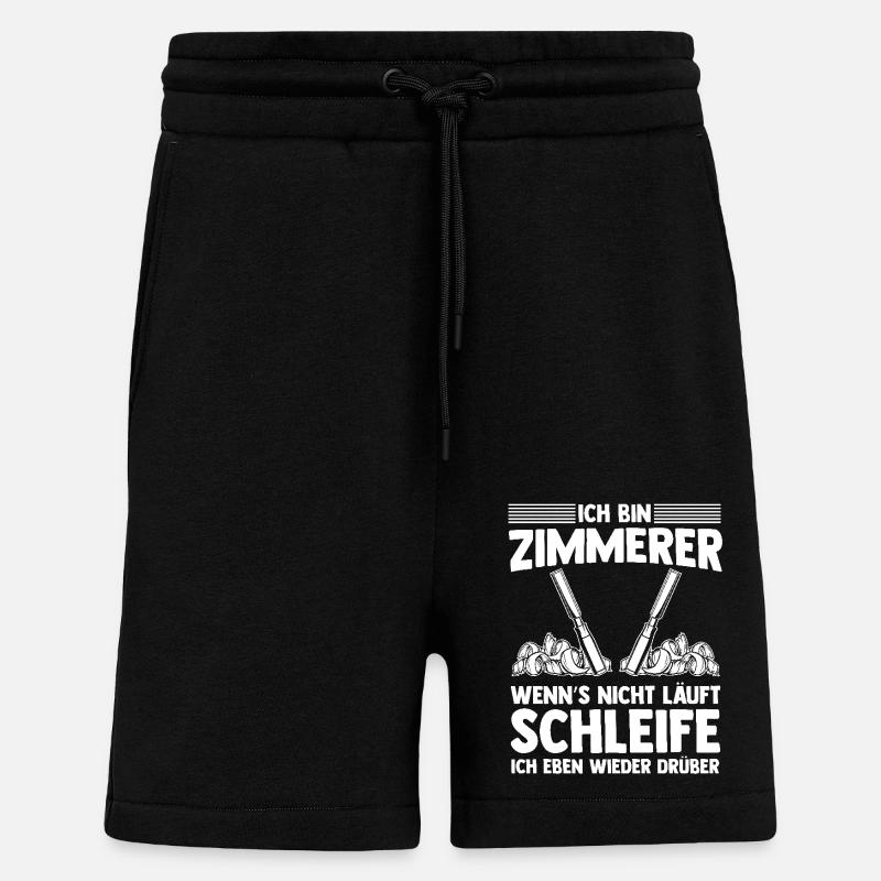 Zimmermann Zimmerer - Shorts - made by SPREAD - SOLID BLACK