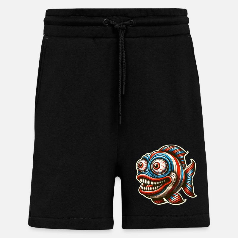 Fisch - Shorts - made by SPREAD - SOLID BLACK