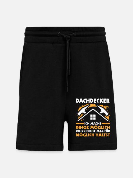 Master Roofer Roofer - Shorts - made by SPREAD - SOLID BLACK