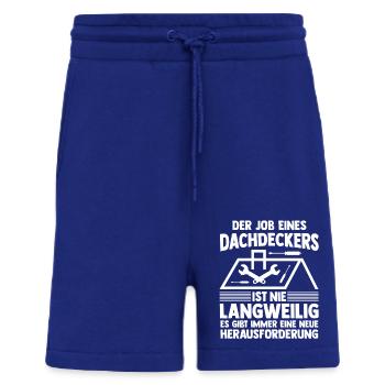 Maître Couvreur Couvreur - Short bio décontracté fabriqué en UE - Iconic Blue - Devant