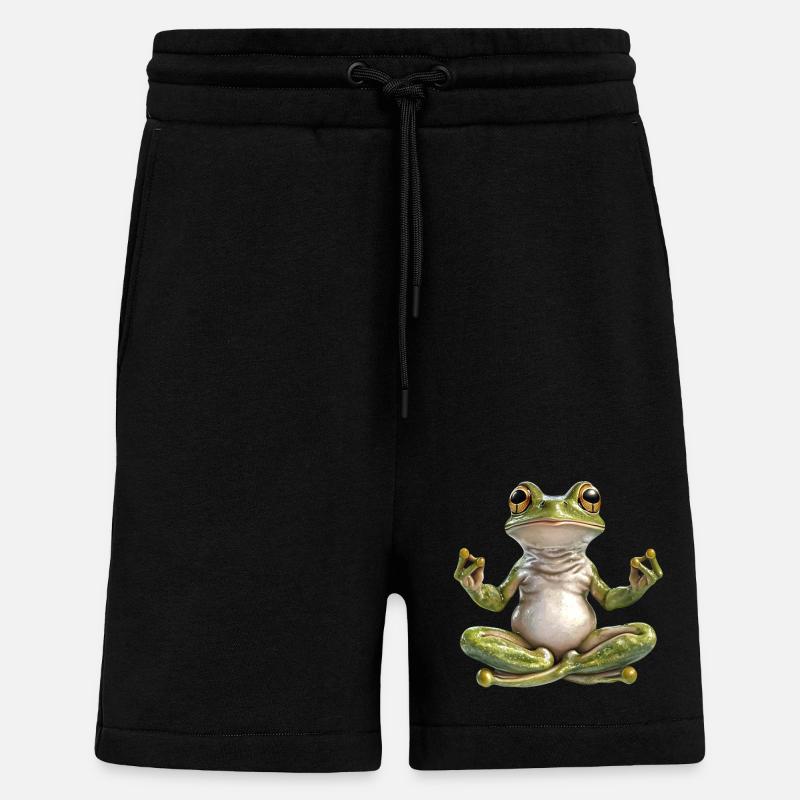 Frosch - Shorts - made by SPREAD - SOLID BLACK