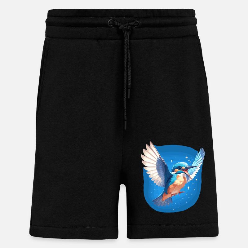 Martin-pêcheur Martin-pêcheur - Short bio décontracté fabriqué en UE - SOLID BLACK
