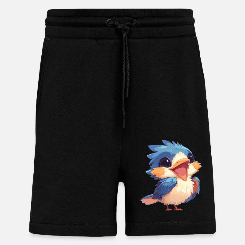 Eisvögel Eisvogel - Shorts - made by SPREAD - SOLID BLACK