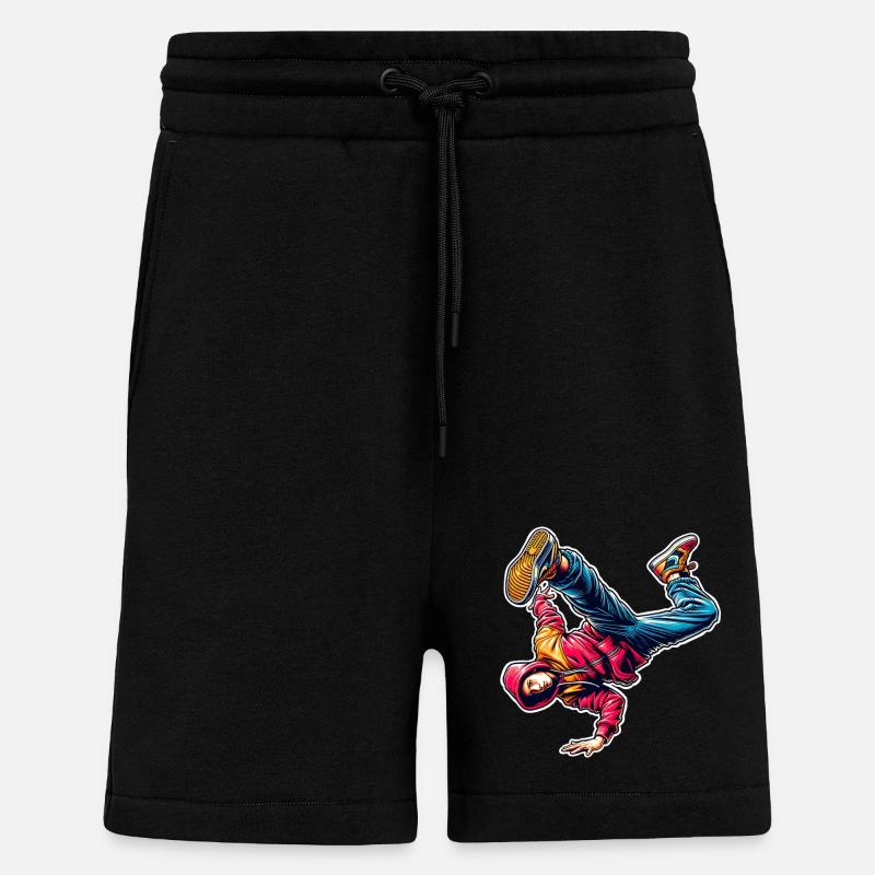 Breakdance - Shorts - made by SPREAD - SOLID BLACK