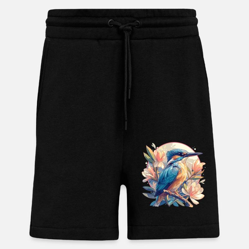 Eisvögel Eisvogel - Shorts - made by SPREAD - SOLID BLACK