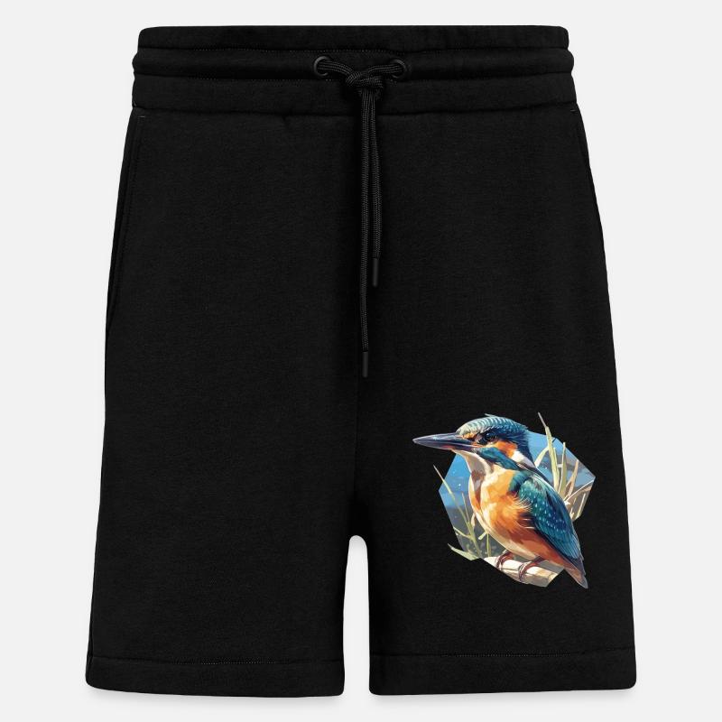 Eisvögel Eisvogel - Shorts - made by SPREAD - SOLID BLACK