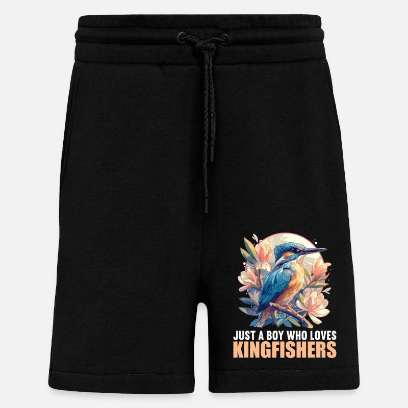 Eisvögel Eisvogel - Shorts - made by SPREAD - SOLID BLACK