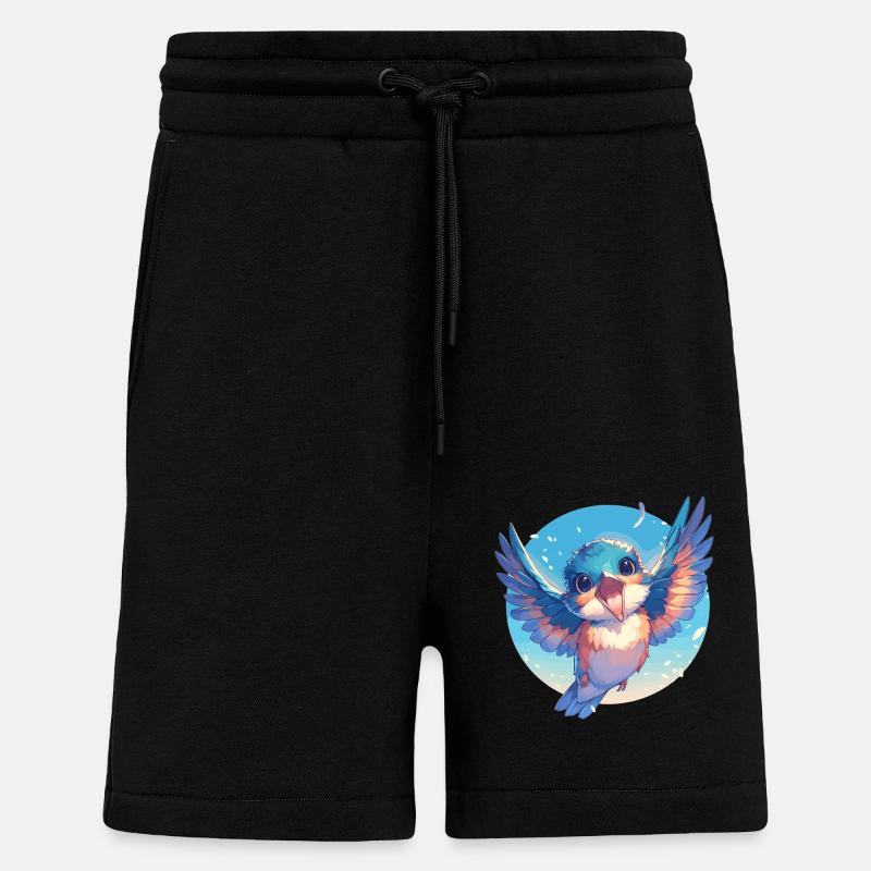 Martin-pêcheur Martin-pêcheur - Short bio décontracté fabriqué en UE - SOLID BLACK